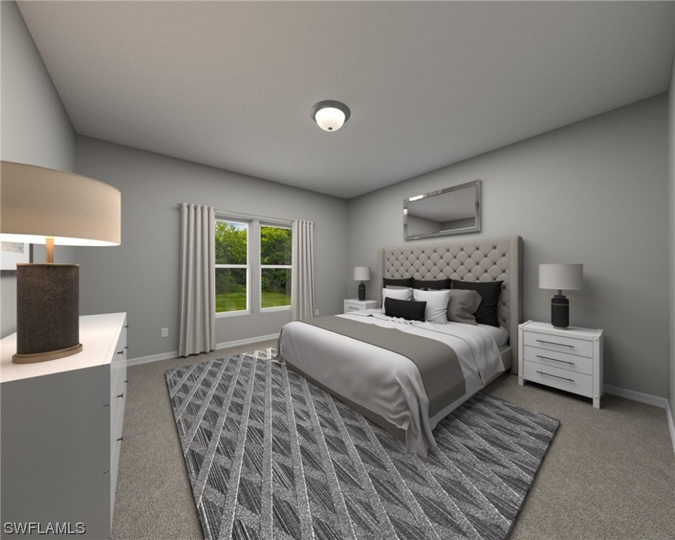 44311 Timberland Terrace Punta Gorda, FL 33982 - Photo 6 of 7 a spacious bedroom with a large bed and a window