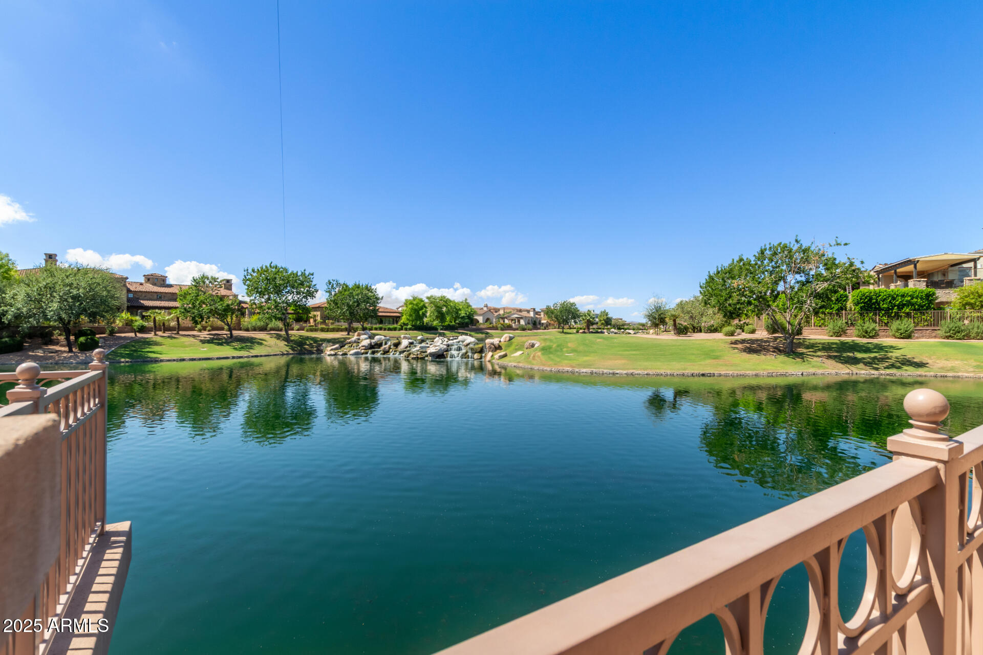 4777 South Fulton Ranch Boulevard, Unit 1027 Chandler, AZ 85248 - Photo 44 of 50 a view of lake from balcony