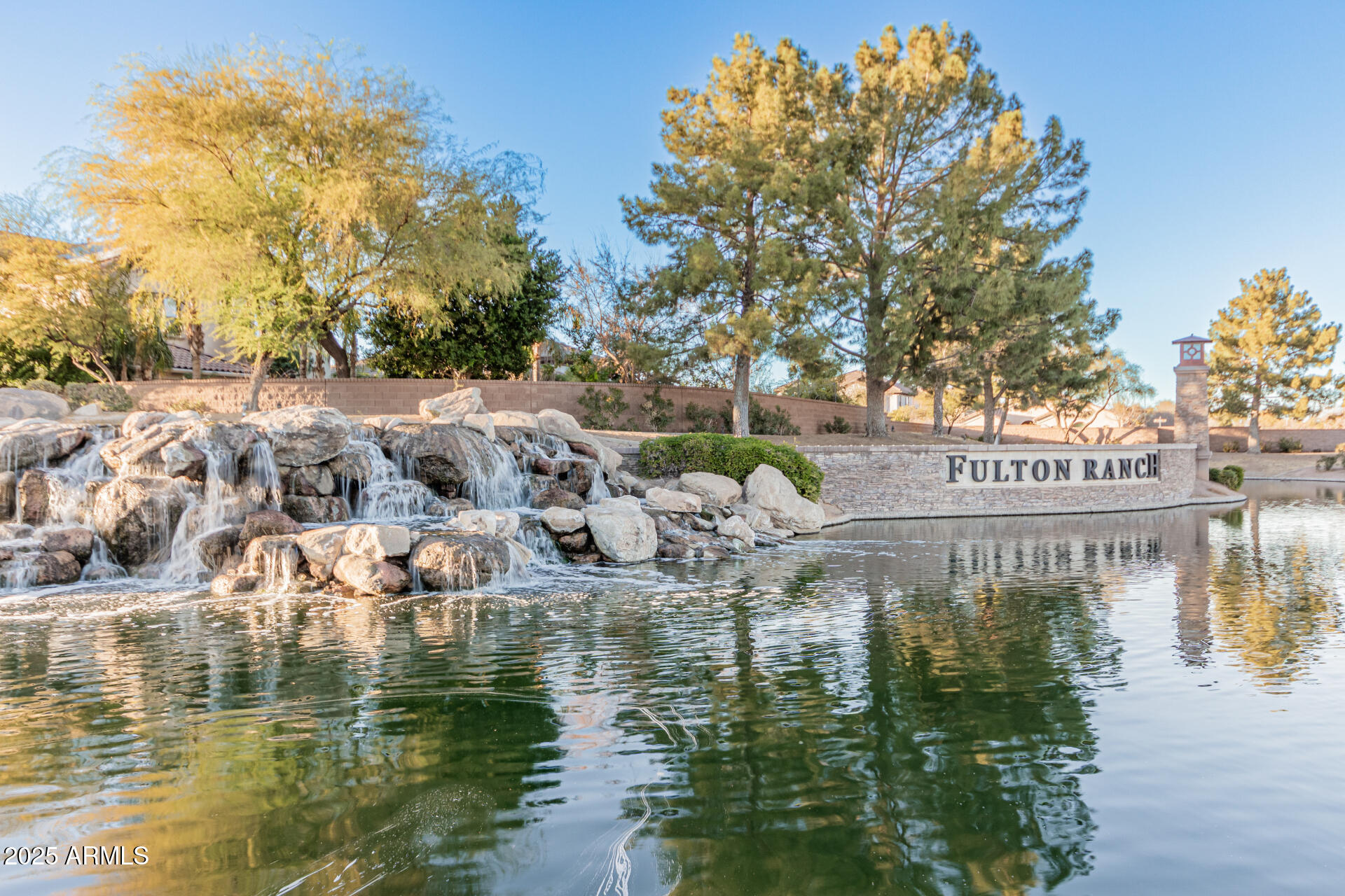4777 South Fulton Ranch Boulevard, Unit 1027 Chandler, AZ 85248 - Photo 48 of 50 a view of a lake with houses