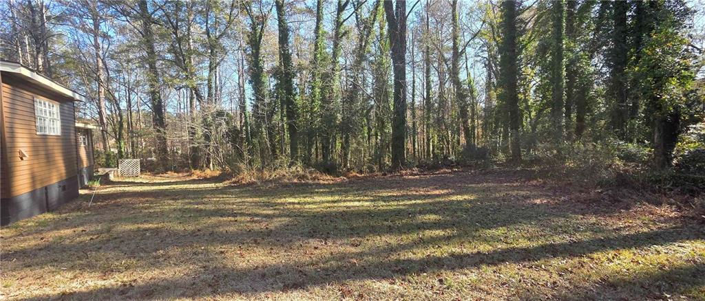 7043 South Goddard Road Stonecrest, GA 30038 - Photo 31 of 33 a view of a yard with large trees