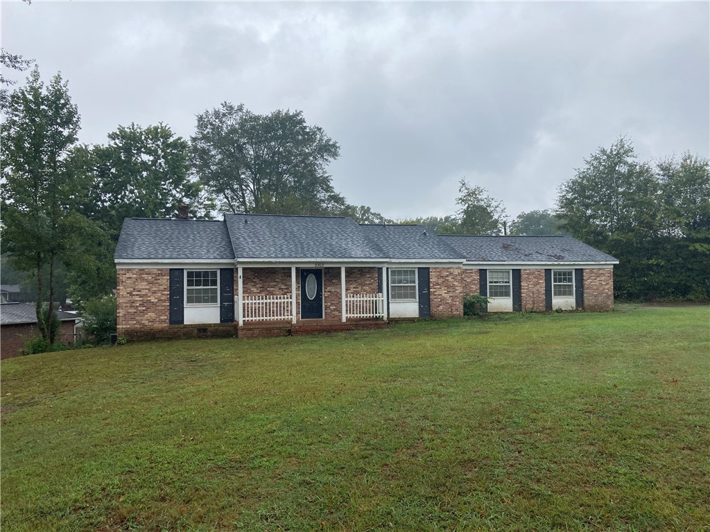 Front from road