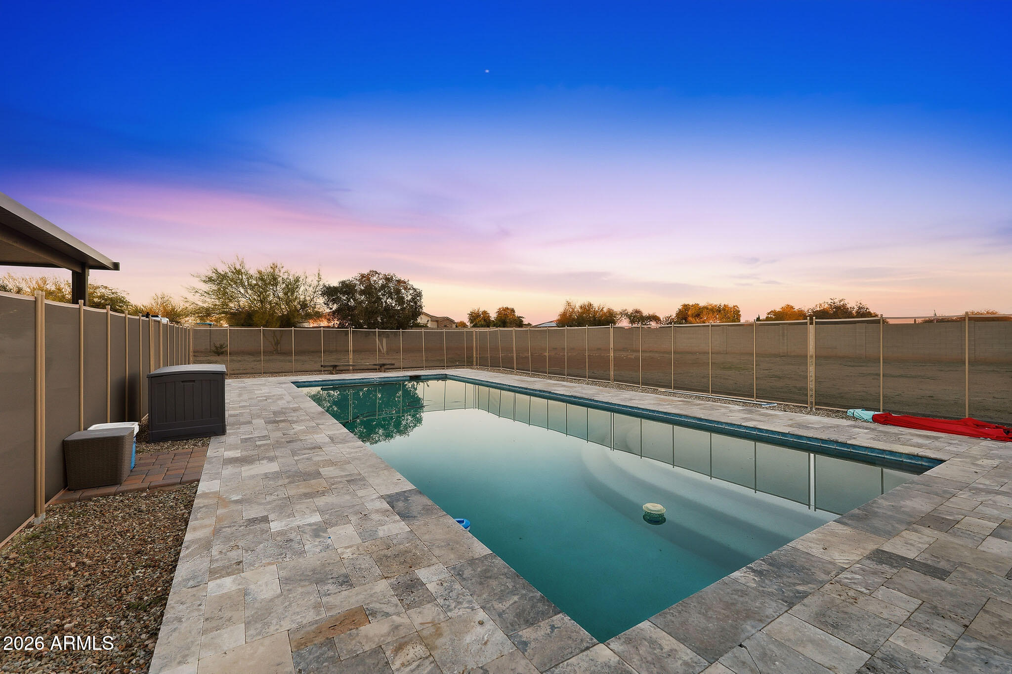 23024 West Sierra Ridge Way Wittmann, AZ 85361 - Photo 67 of 99 a view of a terrace with a lake view