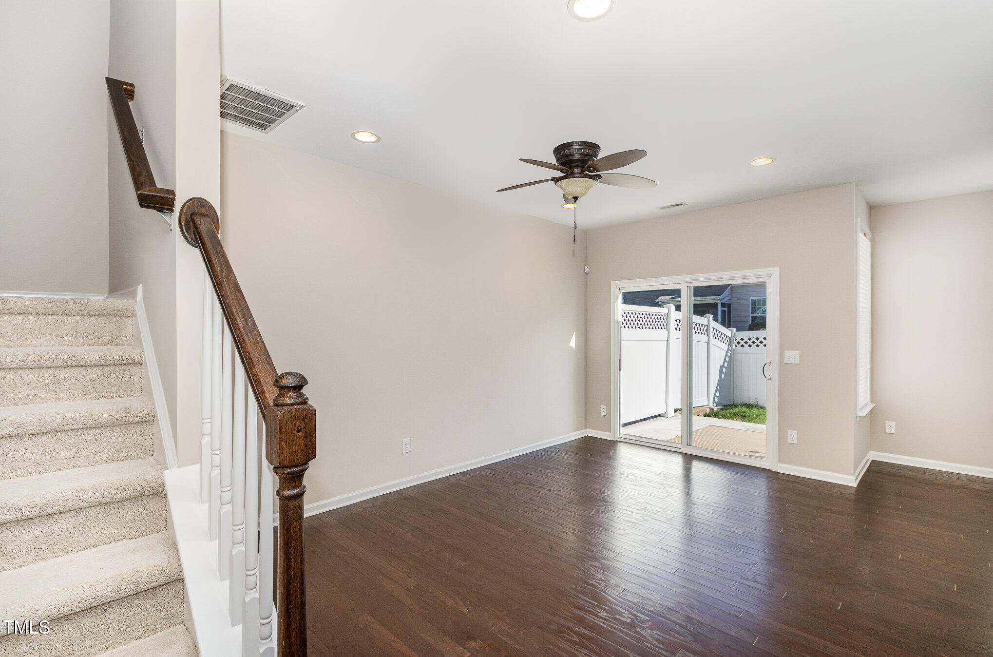 7213 Terregles Drive Raleigh, NC 27617 - Photo 7 of 24 Family Room Opens to fenced back yard