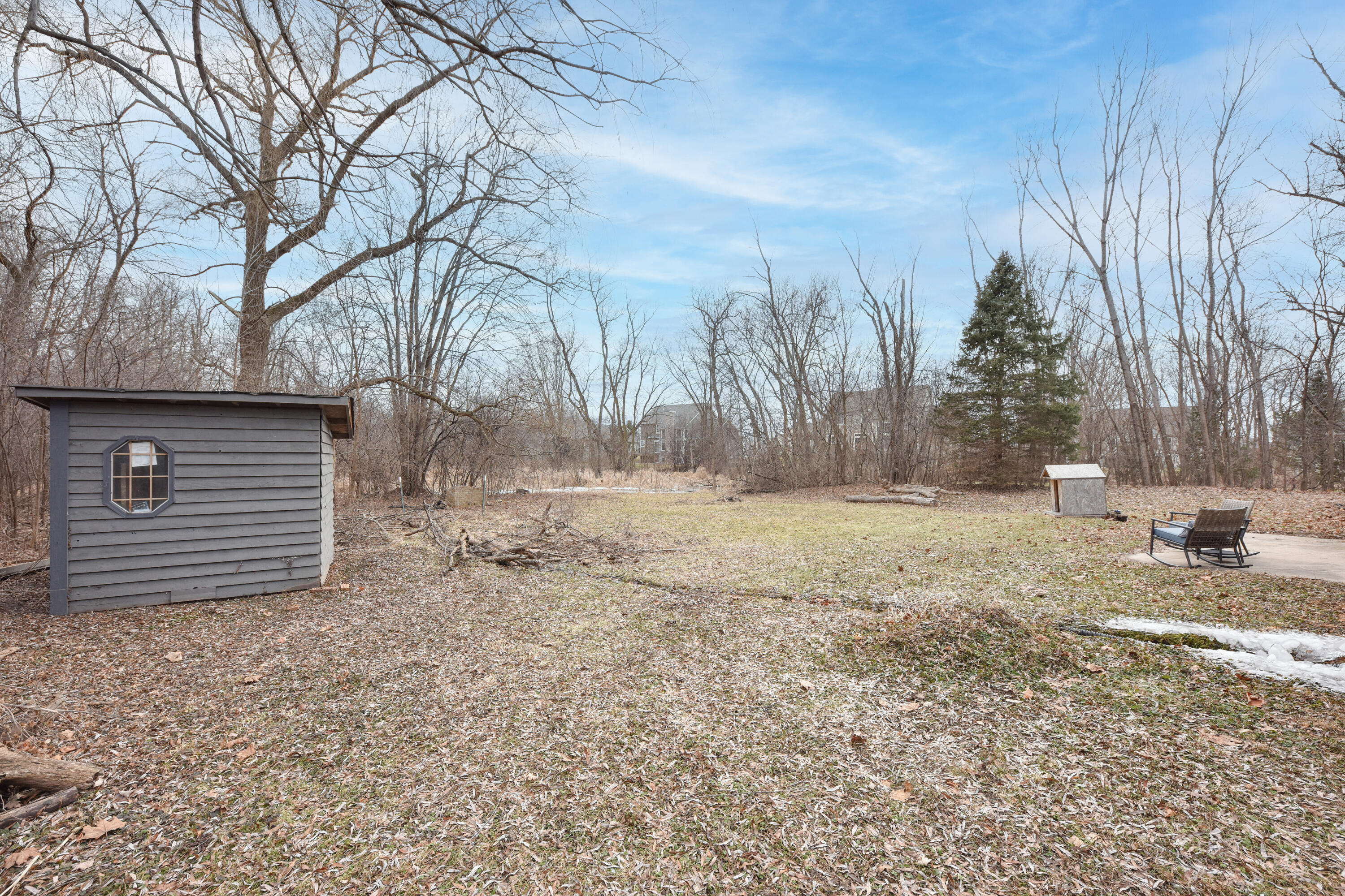 N28W24239 Watertown Road Pewaukee, WI 53072 - Photo 22 of 26 Side view with shed