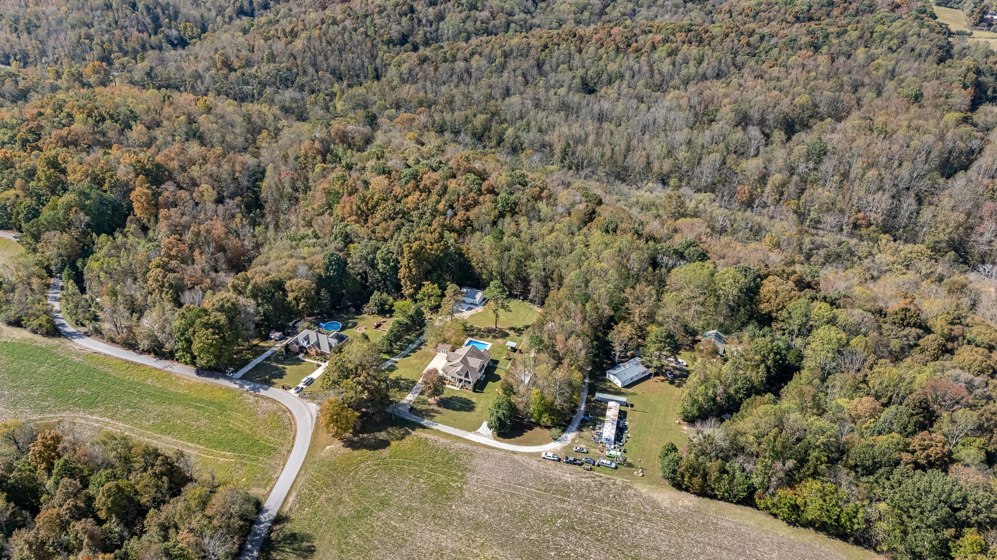 2065 Turkey Creek Loop Tullahoma, TN 37388 - Photo 85 of 95 a view of a forest with a yard