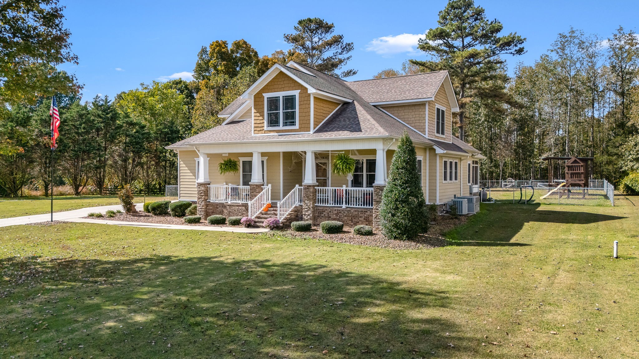 2065 Turkey Creek Loop Tullahoma, TN 37388 - Photo 91 of 95 a front view of a house with swimming pool and porch