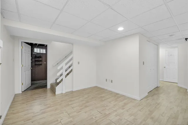 wooden floor in an empty room