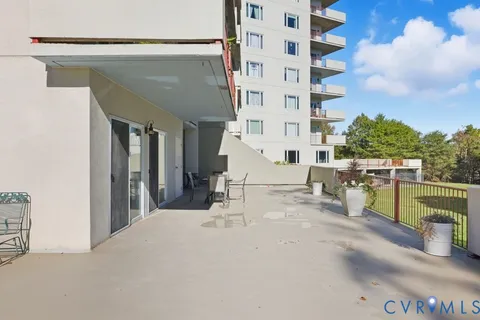 view of an outdoor space with lounge chair