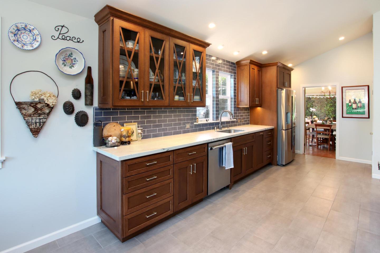 2 Deer Path Road Santa Cruz, CA 95060 - Photo 16 of 44 a bathroom with a sink and mirror