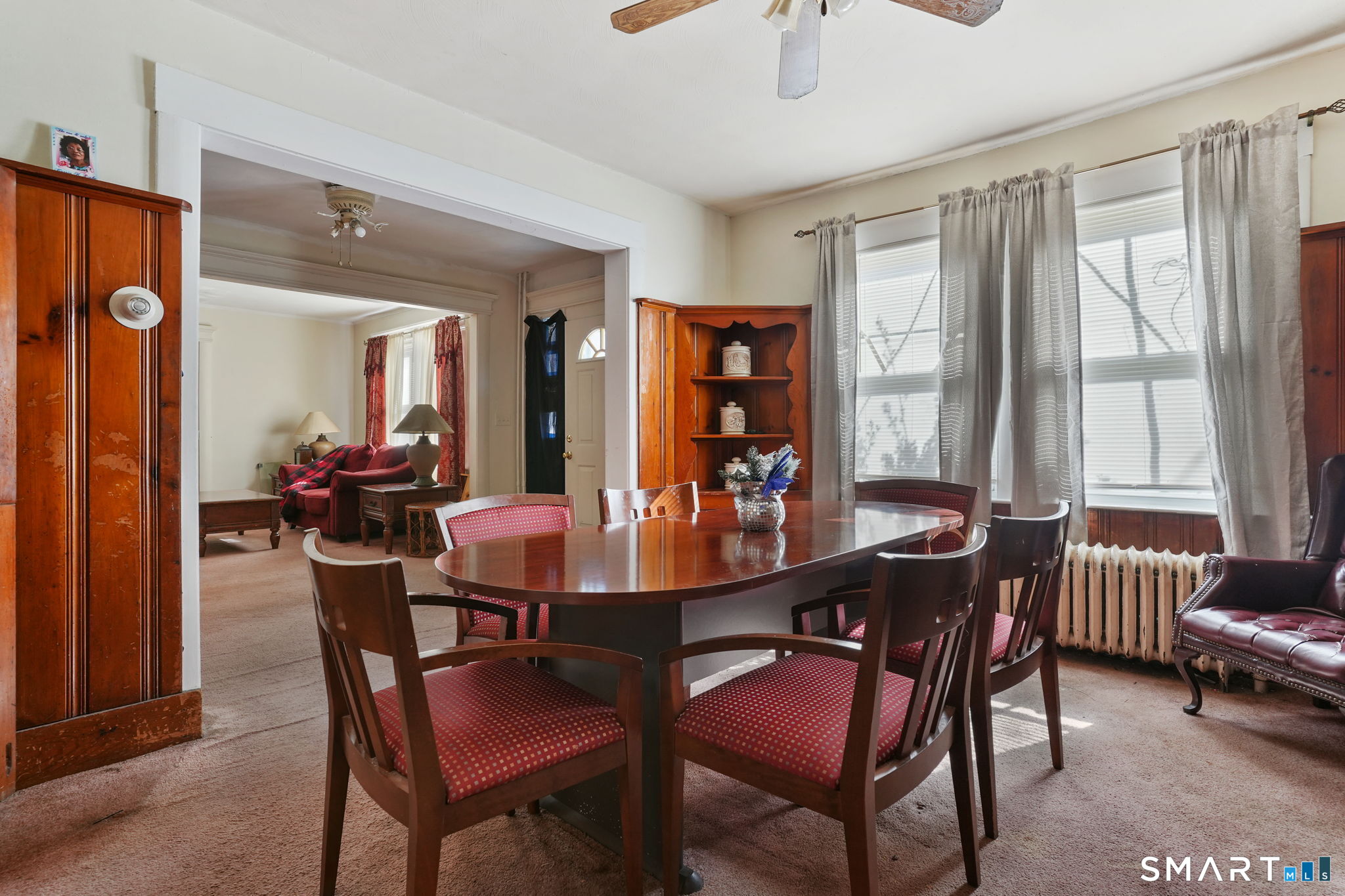570 Broadview Terrace Hartford, CT 06106 - Photo 20 of 30 a view of a dining room with furniture and chandelier