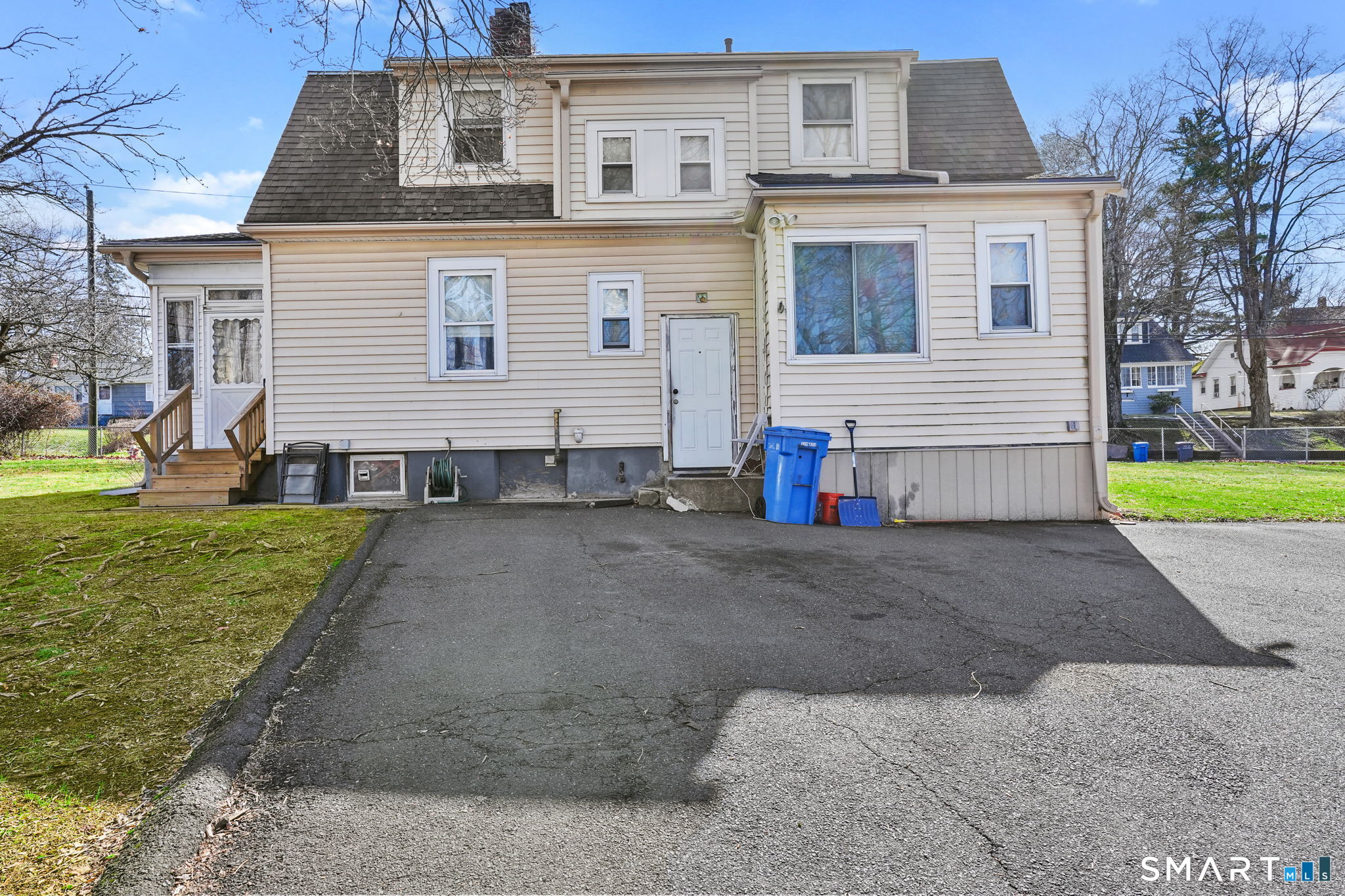 570 Broadview Terrace Hartford, CT 06106 - Photo 24 of 30 a view of a house with a yard and a garage