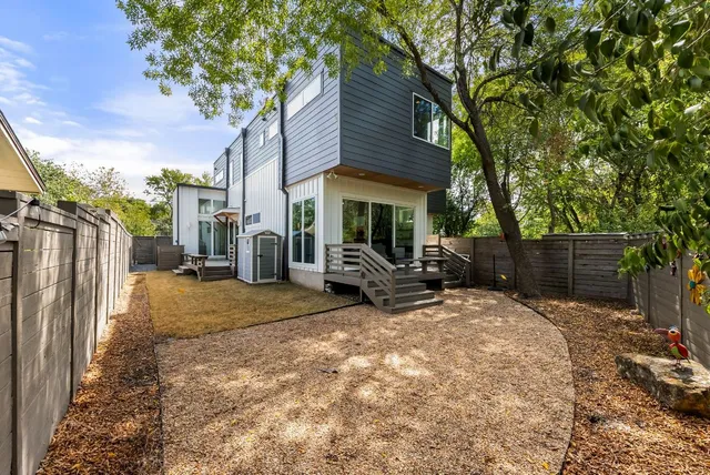 a view of outdoor space and deck
