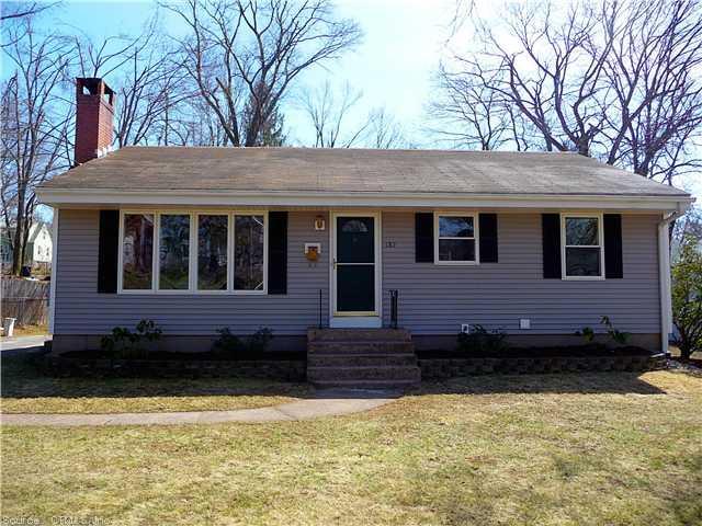 182 Green Road Manchester, CT 06042 - Photo 1 of 1 a view of a house with a yard