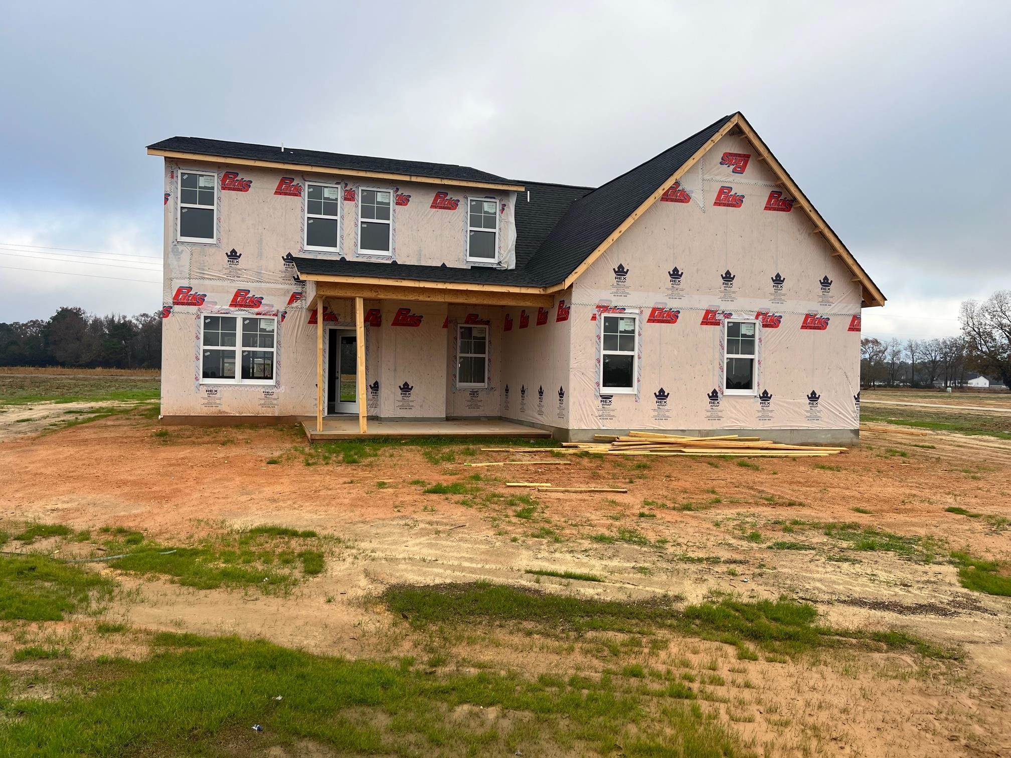 975 Eugene Jernigan Road Dunn, NC 28334 - Photo 2 of 2 a front view of house with yard