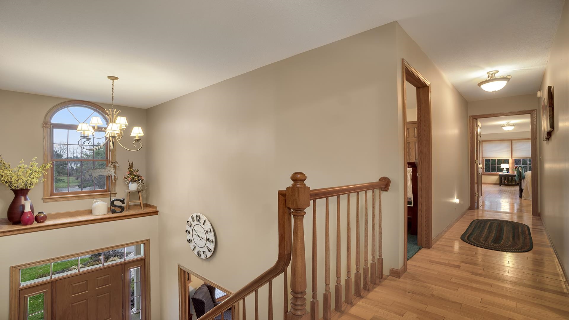 1921 Wildcat Road Dixon, IL 61021 - Photo 20 of 63 a view of a hallway to a livingroom with furniture