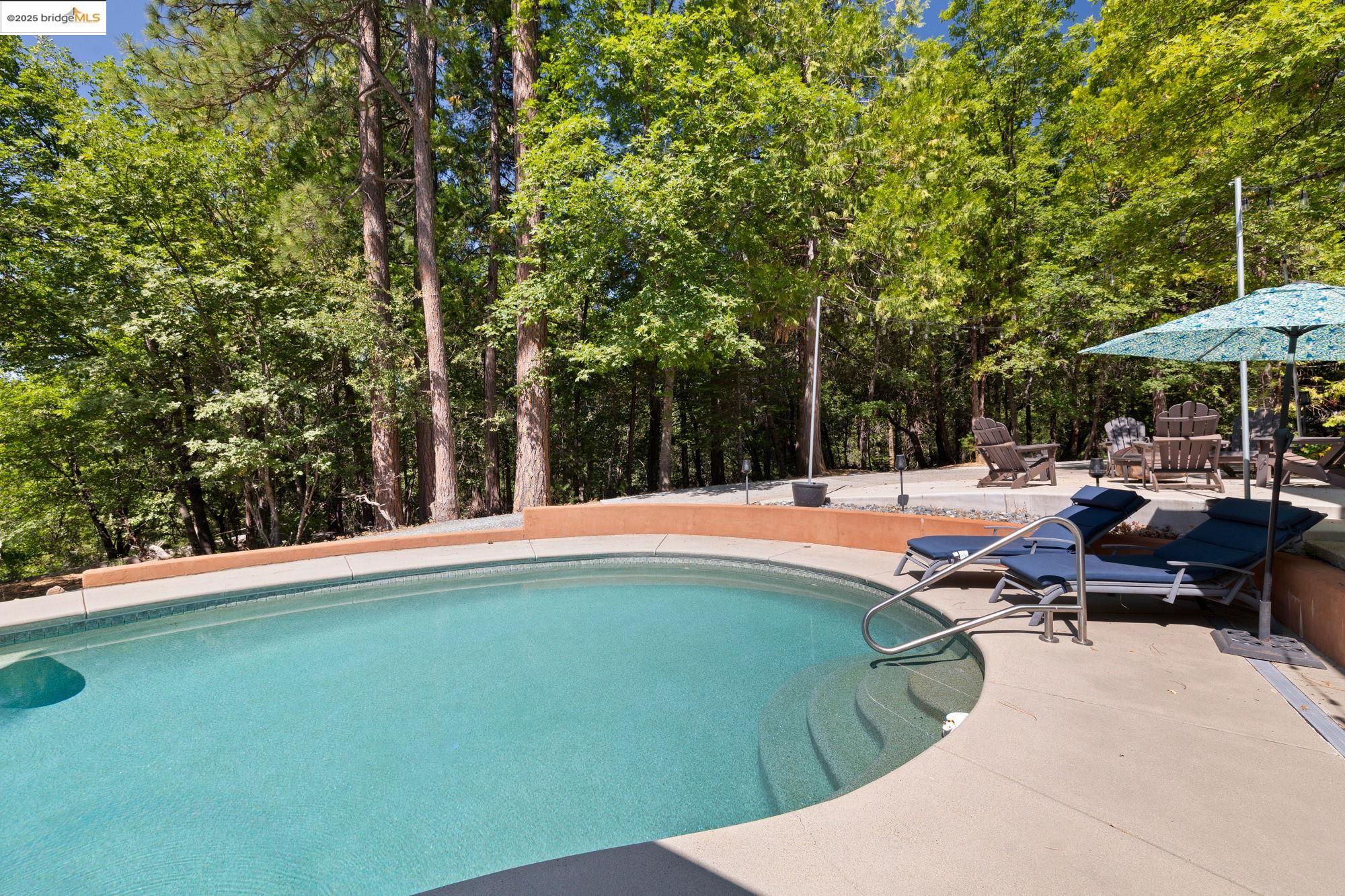 18080 Little Fuller Road Twain Harte, CA 95383 - Photo 32 of 40 Outdoor pool with a patio