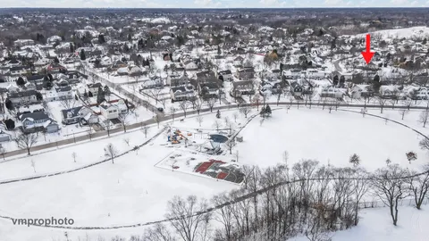 a view of city view and snow on beach