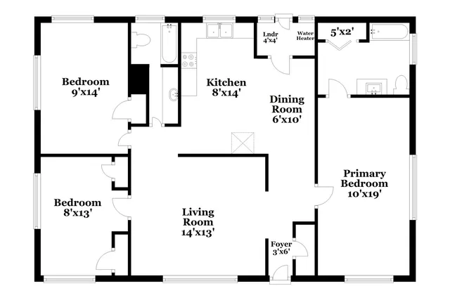 a picture of a wall with white and white walls