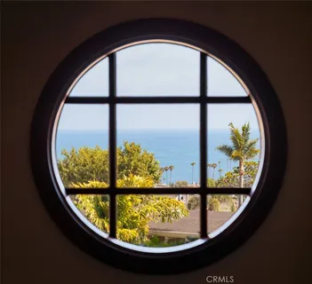 a view of a interior in a balcony