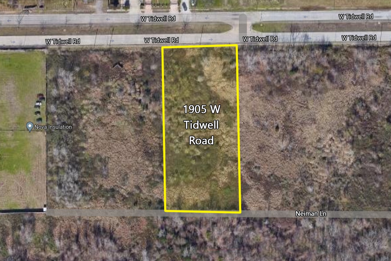 1905 West Tidwell Road Houston, TX 77091 - Photo 2 of 5 a sign on the side of a building