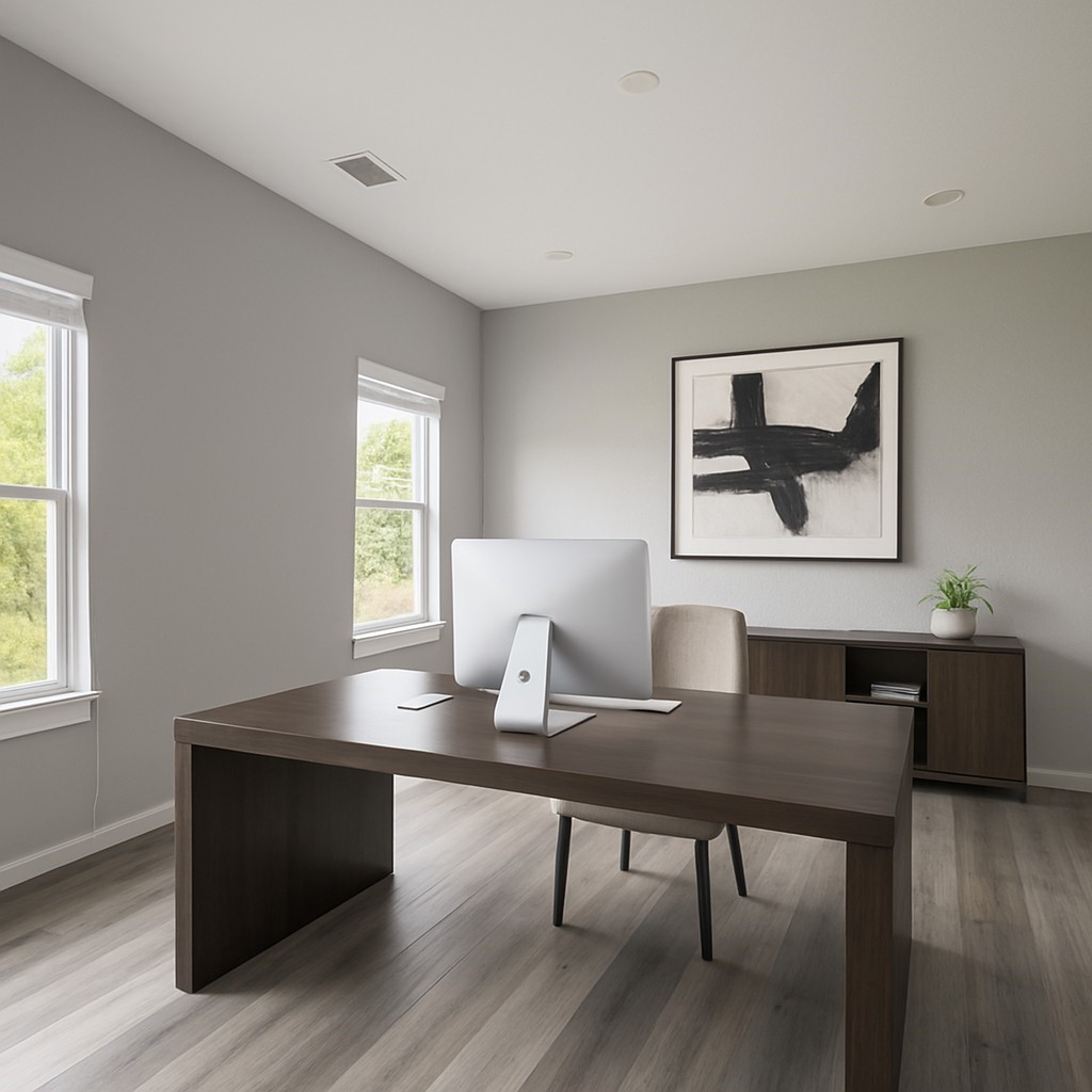 802 Berry Sage Lane Houston, TX 77022 - Photo 10 of 23 Virtually Staged Game Room / Office / Sitting Area