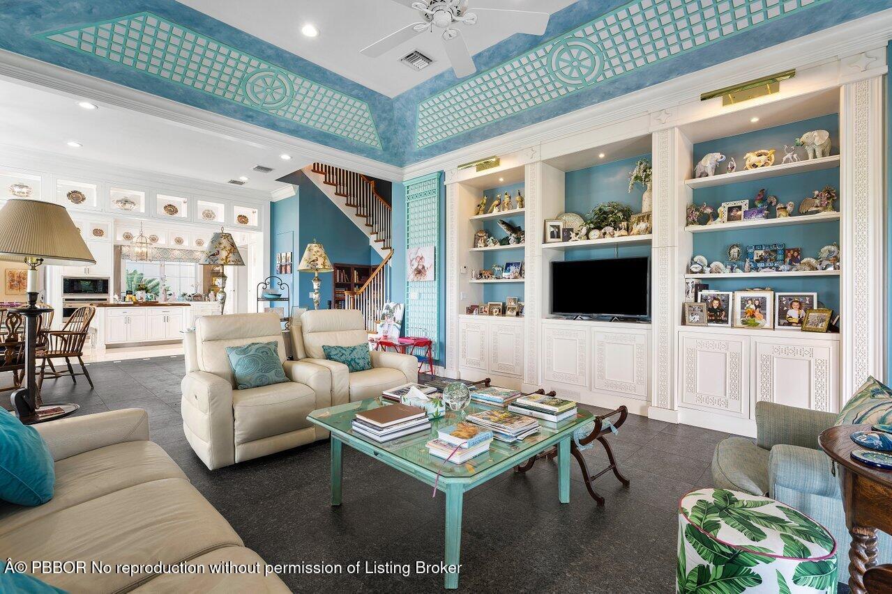 1275 Lands End Road Lake Worth, FL 33462 - Photo 23 of 83 a living room with furniture and a flat screen tv