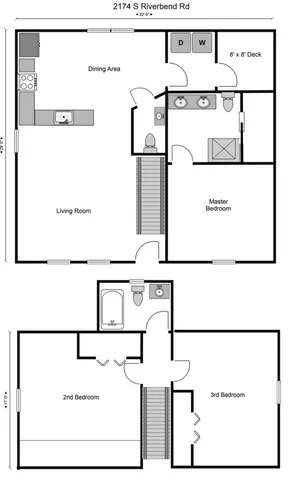 $259,000 | 2174 South Riverbend Road, Dalton, GA 30721