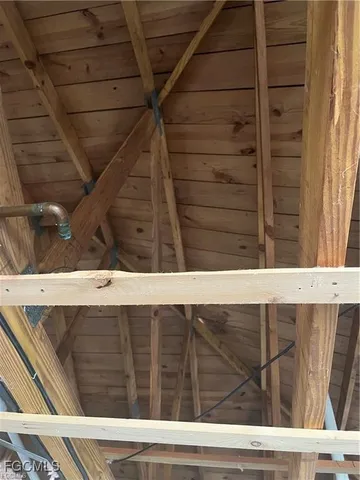 a view of a hallway with a glass door