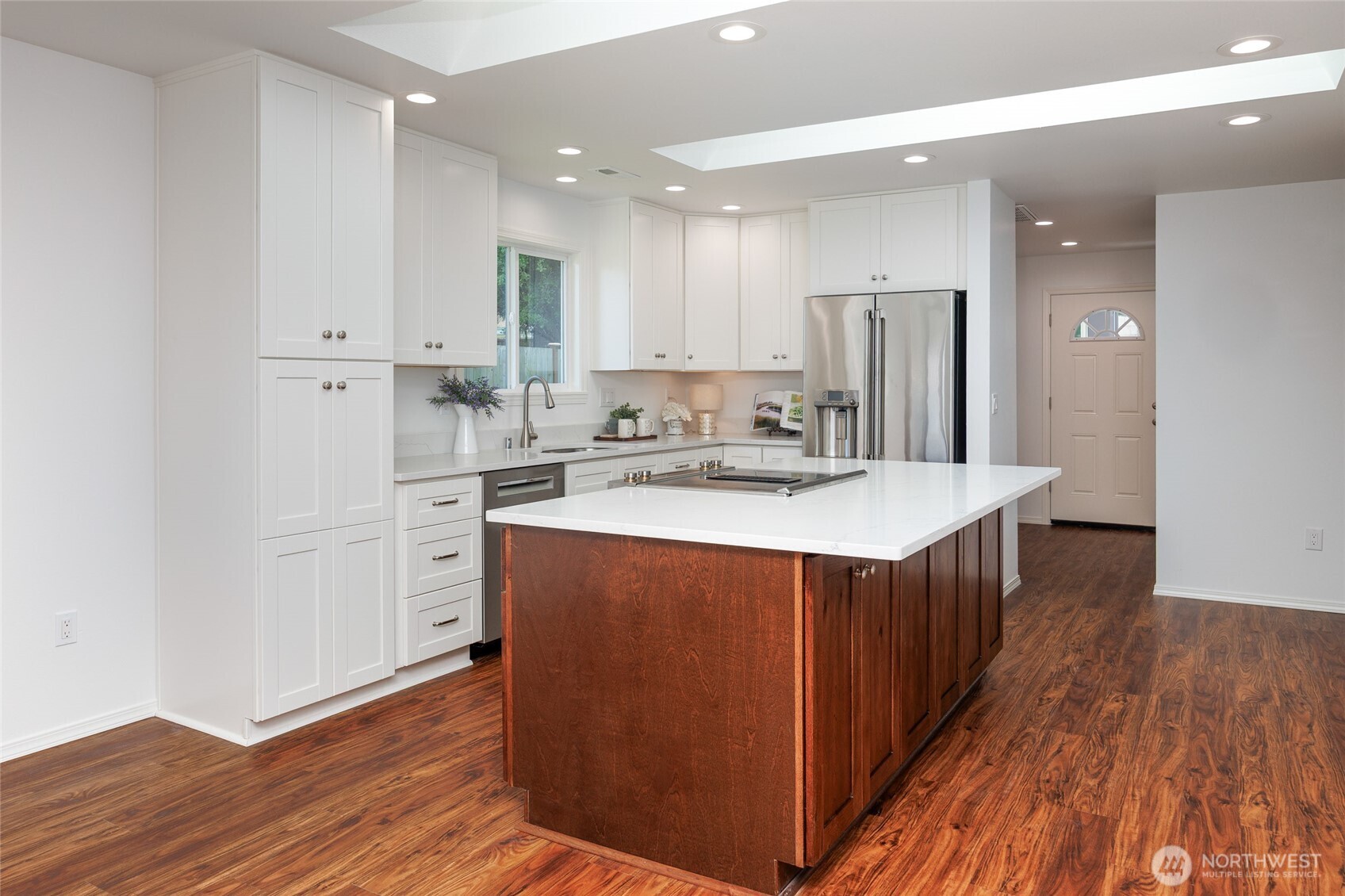 1708 Walnut Street Everett, WA 98201 - Photo 10 of 32 a kitchen with kitchen island sink stove and refrigerator