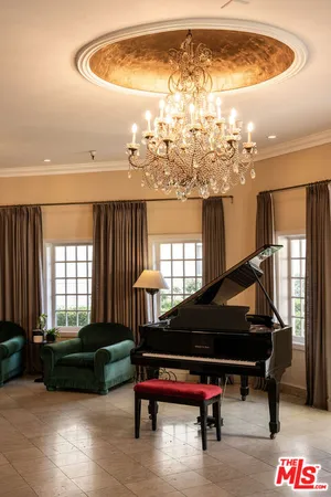 a room with furniture and window