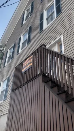 a front view of house