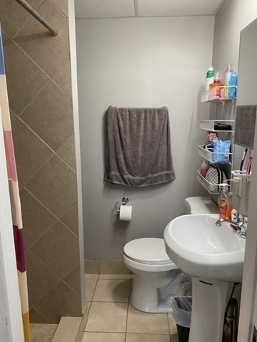 207 Rodman Street Fall River, MA 02721 - Photo 23 of 36 a bathroom with a toilet sink and mirror