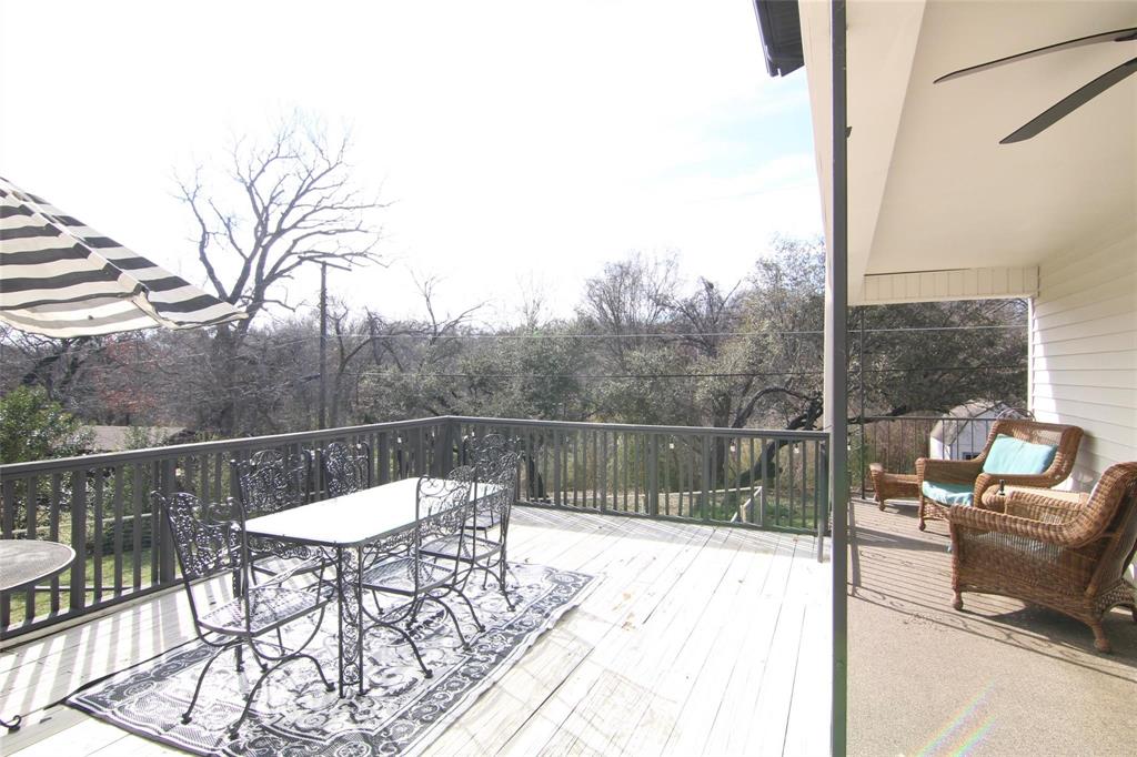 110 Vanshire Road West Lakeside, TX 76108 - Photo 31 of 34 a balcony with couple of chairs and couches