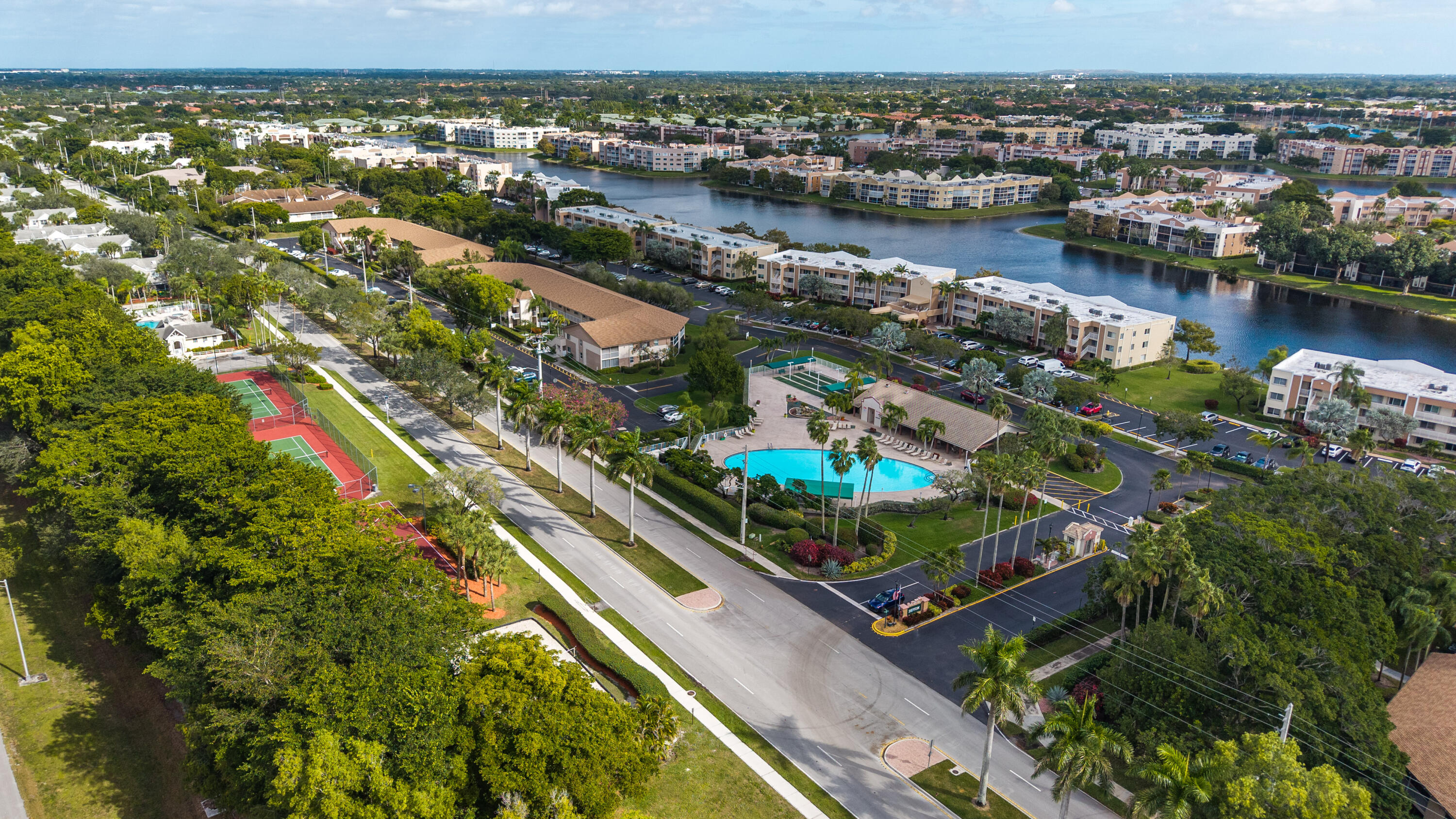 7142 South Devon Drive, Unit 210 Tamarac, FL 33321 - Photo 34 of 36 an aerial view of a city