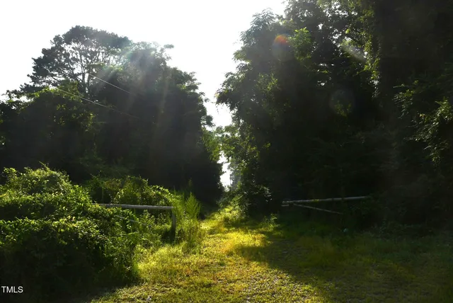 a view of outdoor space with sign board