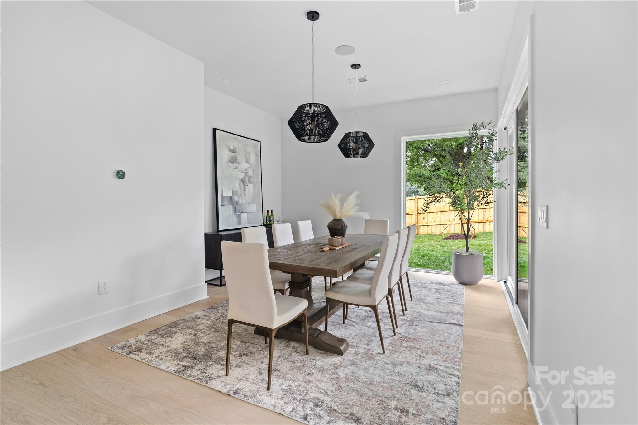 3822 Topsfield Road Charlotte, NC 28211 - Photo 21 of 43 a view of a dining room with furniture window and outside view