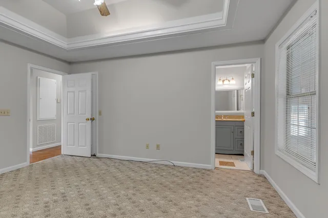 a view of empty room