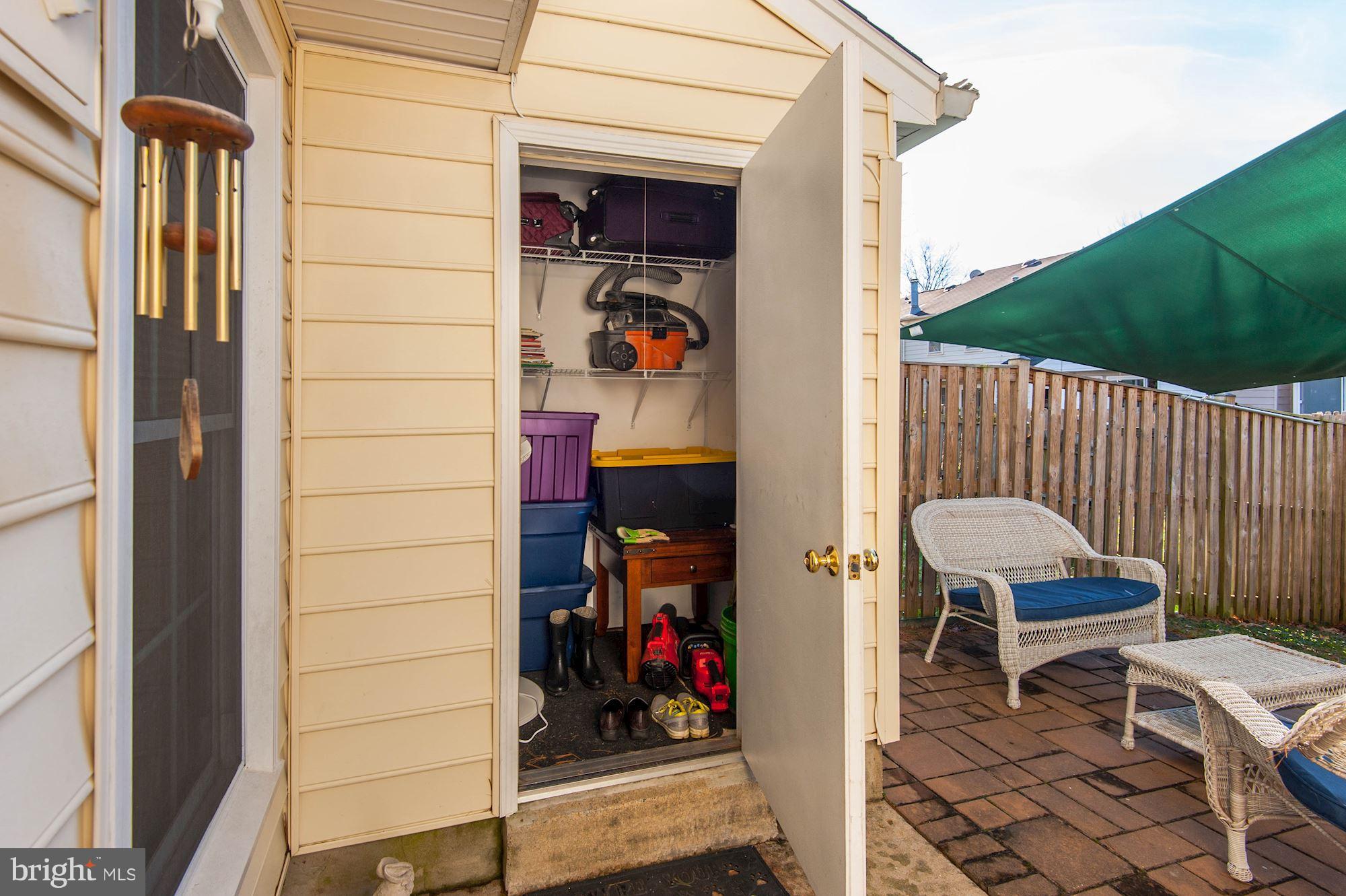 8090 Barcarole Court Springfield, VA 22153 - Photo 40 of 48 outside shed storage