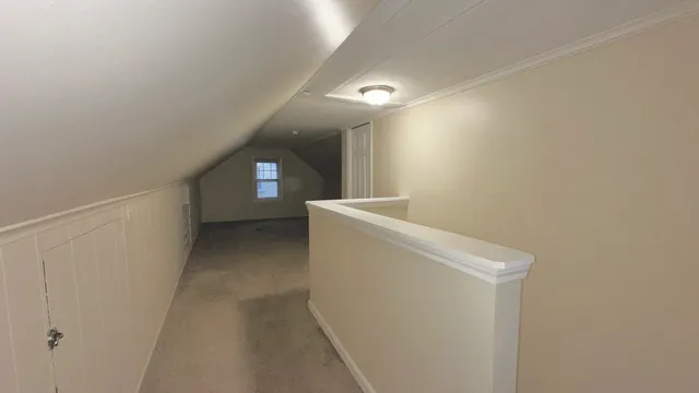 a view of empty room