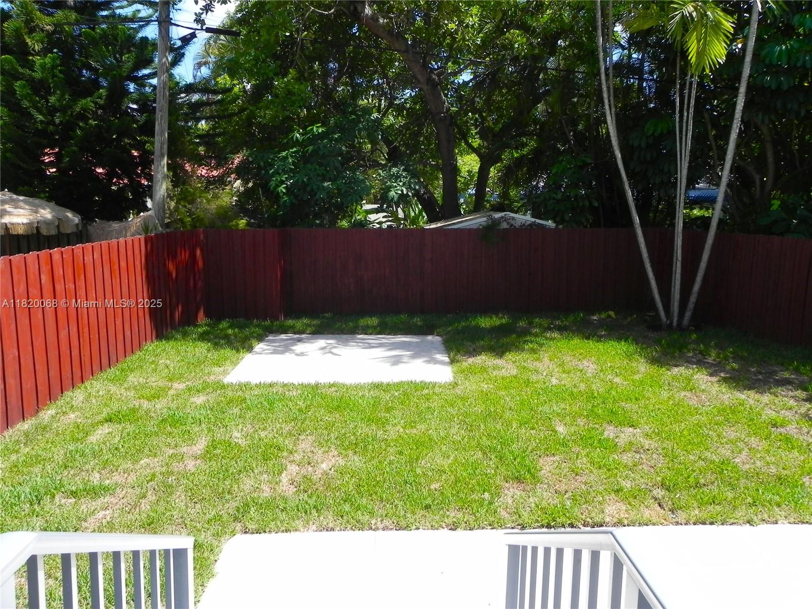 Bayside Miami, FL 33138 - Photo 30 of 44 a view of backyard with green space