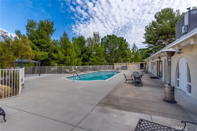 a view of a outdoor space with seating area