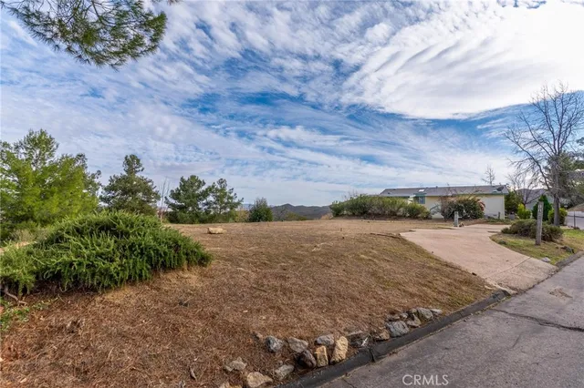 a view of an outdoor space and a yard