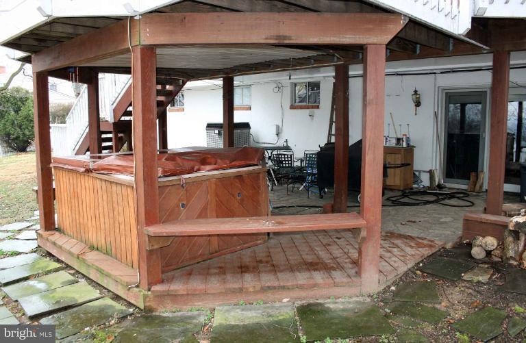1114 West Joppa Road Towson, MD 21204 - Photo 6 of 22 Hot Tub under Deck