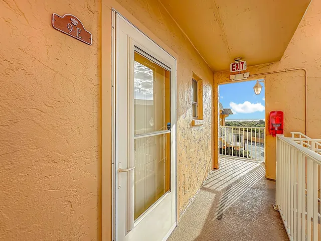 a view of a front door