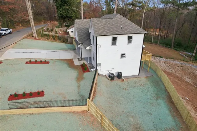 a view of a swimming pool with a sink