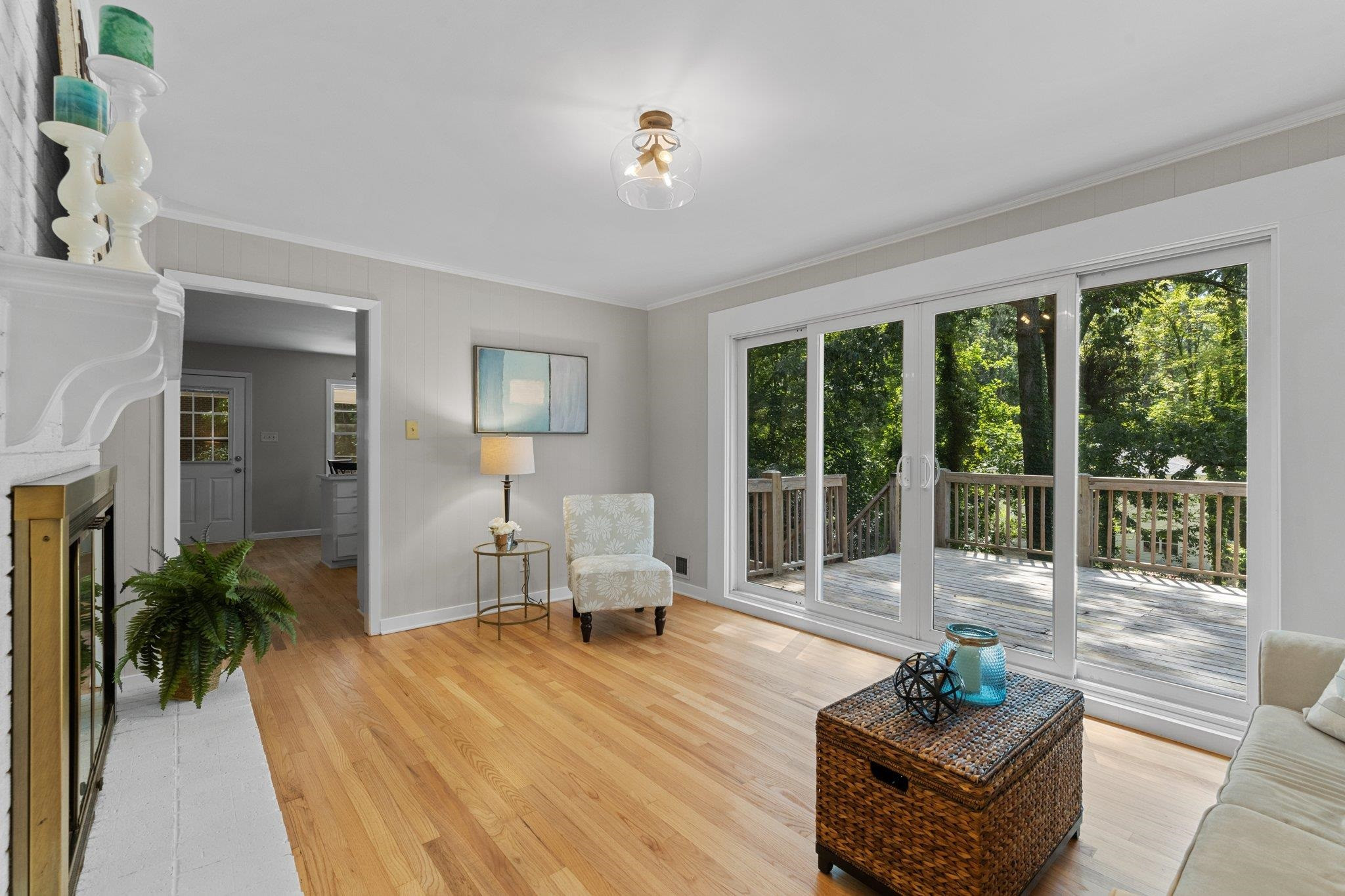 3605 Octavia Street Raleigh, NC 27606 - Photo 38 of 50 a living room with furniture and a large window