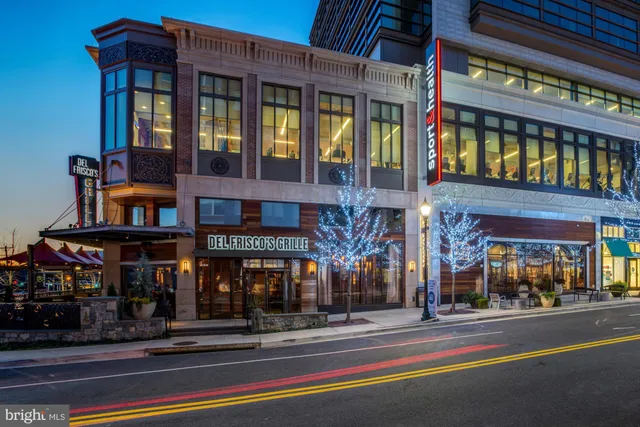 a sign broad in front of a building