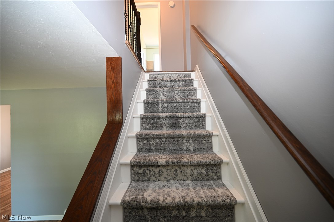 4245 New Road Austintown, OH 44515 - Photo 12 of 26 Stairs to bedrooms