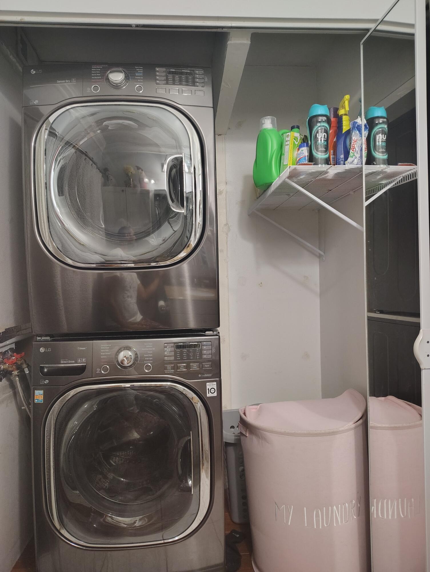 7024 Northwest 63rd Street Tamarac, FL 33321 - Photo 44 of 50 a utility room with dryer and washer
