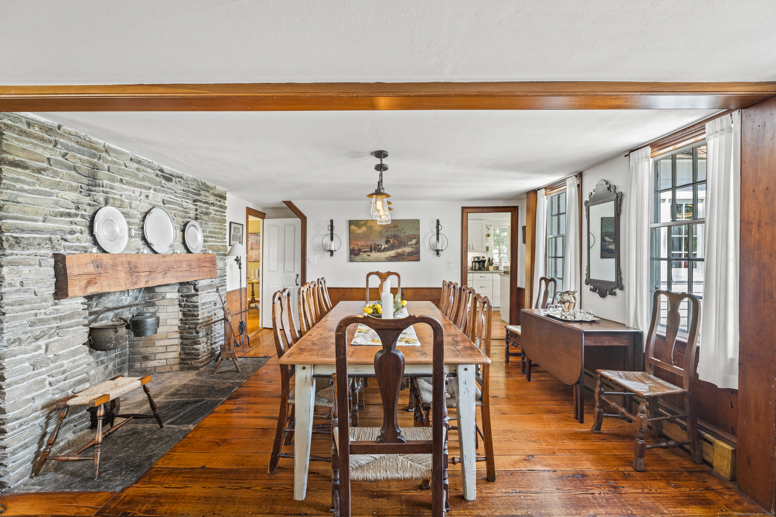 57 Northwest Corner Road Preston, CT 06365 - Photo 23 of 40 a living room with furniture and wooden floor